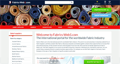 Desktop Screenshot of fabricsweb1.com